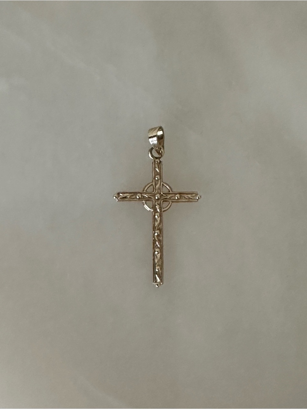 14k Solid Gold Cross - Picture 2 of 7